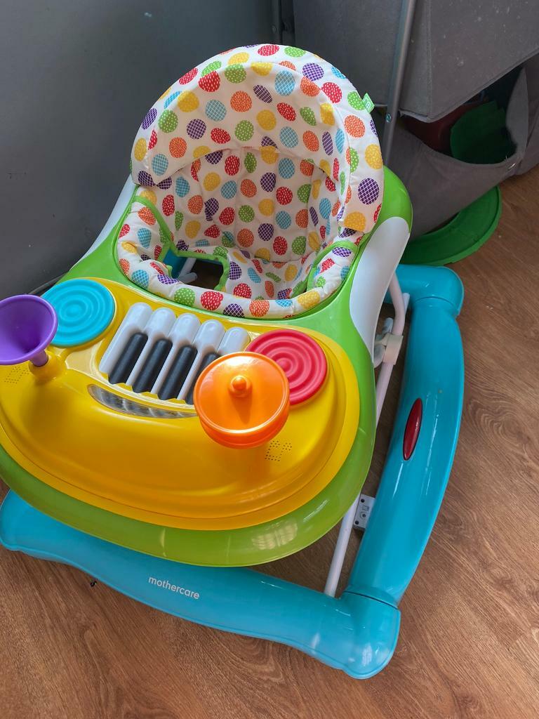 mothercare baby walkers and swings